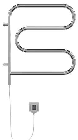Электро 25 F-обр 600х600 поворотный Полотенцесушитель TERMINUS Энгельс - фото 2