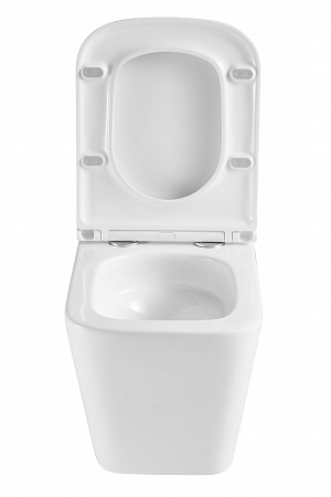 Подвесной унитаз безободковый Terminus Ватикан Монолит 490х340 белый Энгельс - фото 7