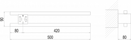 Полка Электро П2 ПРОФ 500х90 NEW Энгельс - фото 4