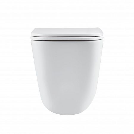 Подвесной унитаз безободковый Terminus Ватикан Монолит 490х340 белый Энгельс - фото 6